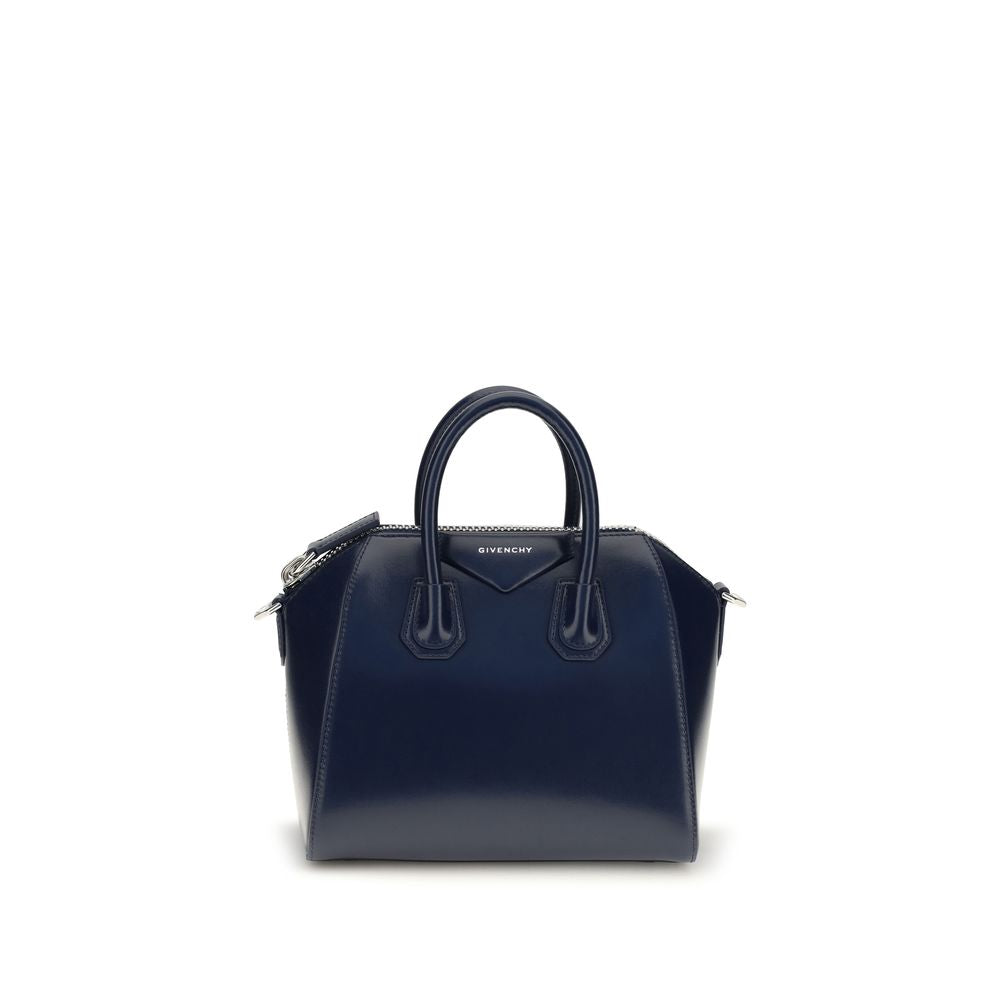 Handtasche aus blauem Kalbsleder Bos Taurus Givenchy
