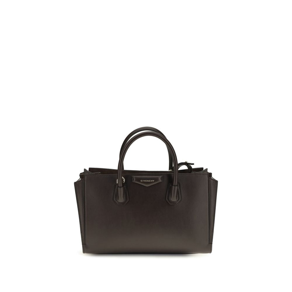 Braune Kalbsleder Bos Taurus Schultertasche Givenchy
