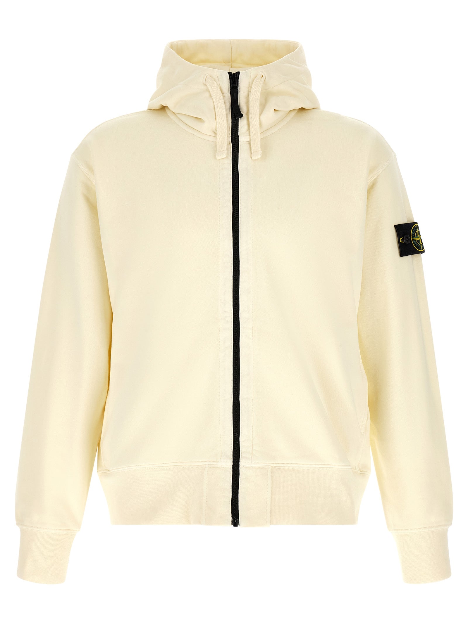 Weißes Baumwoll-Sweatshirt