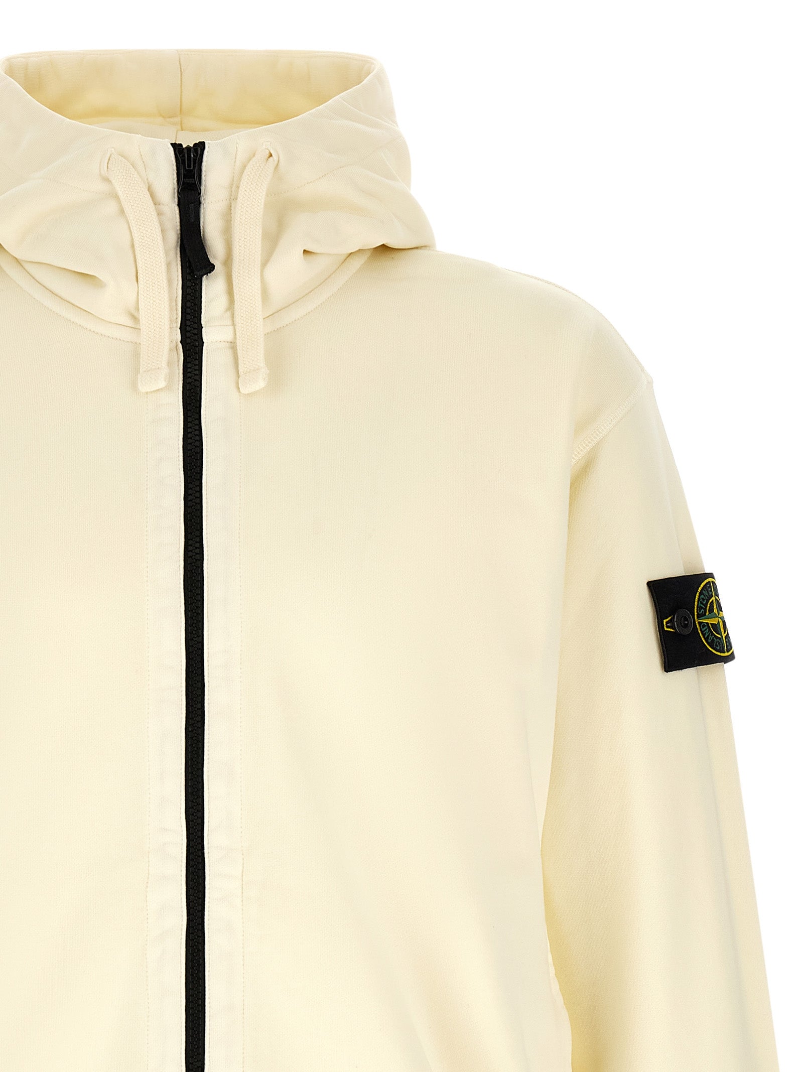 Weißes Baumwoll-Sweatshirt