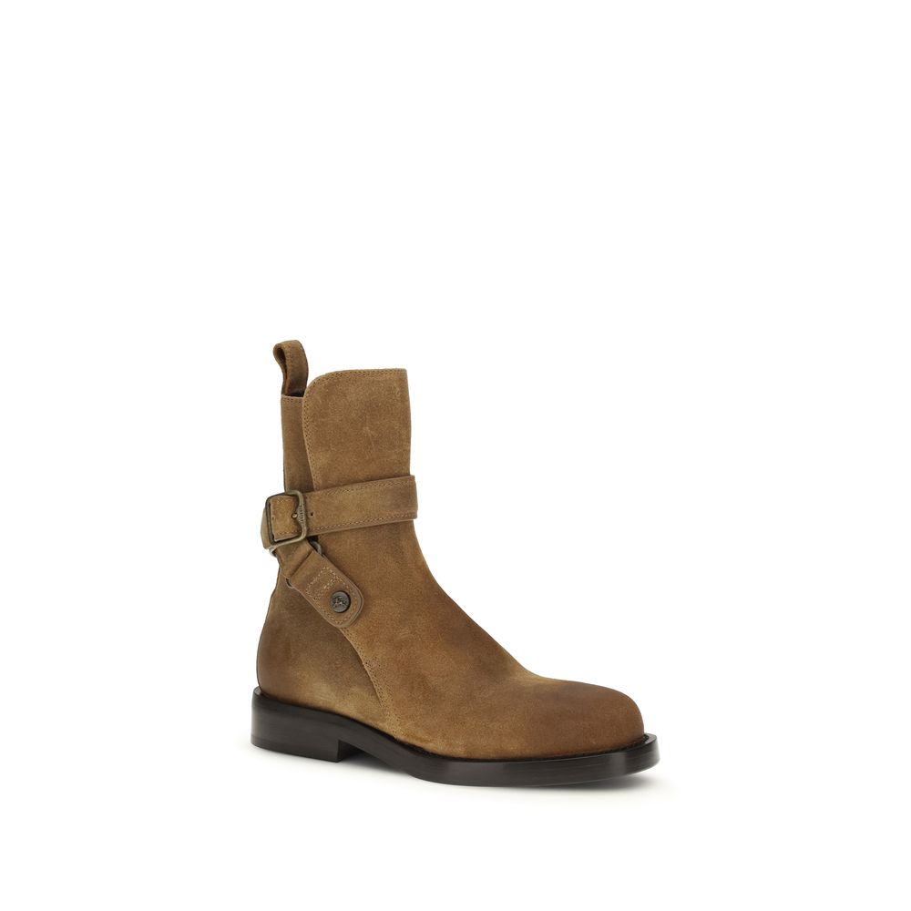 Braune Kalbsleder Bos Taurus Schnürstiefel