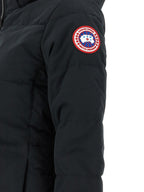Schwarzer Parka aus Polyester