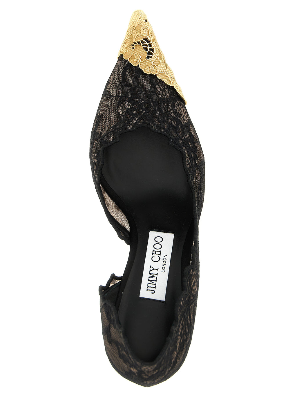 Schwarze Tencel Pumps mit mittlerem Absatz