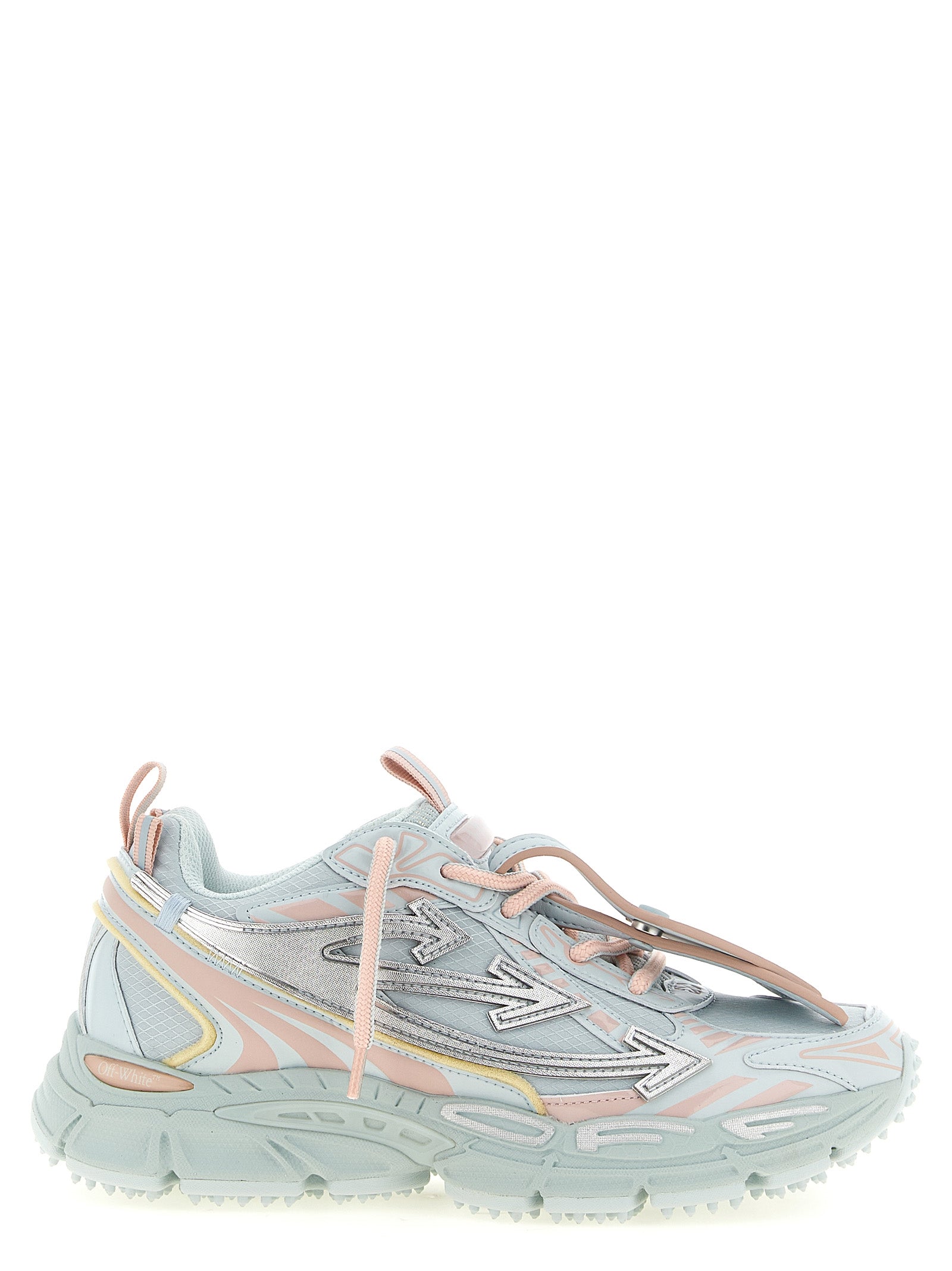 Blaue Sneaker aus Polyethylen für sportliche Aktivitäten