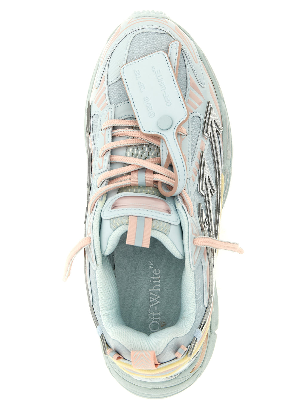 Blaue Sneaker aus Polyethylen für sportliche Aktivitäten