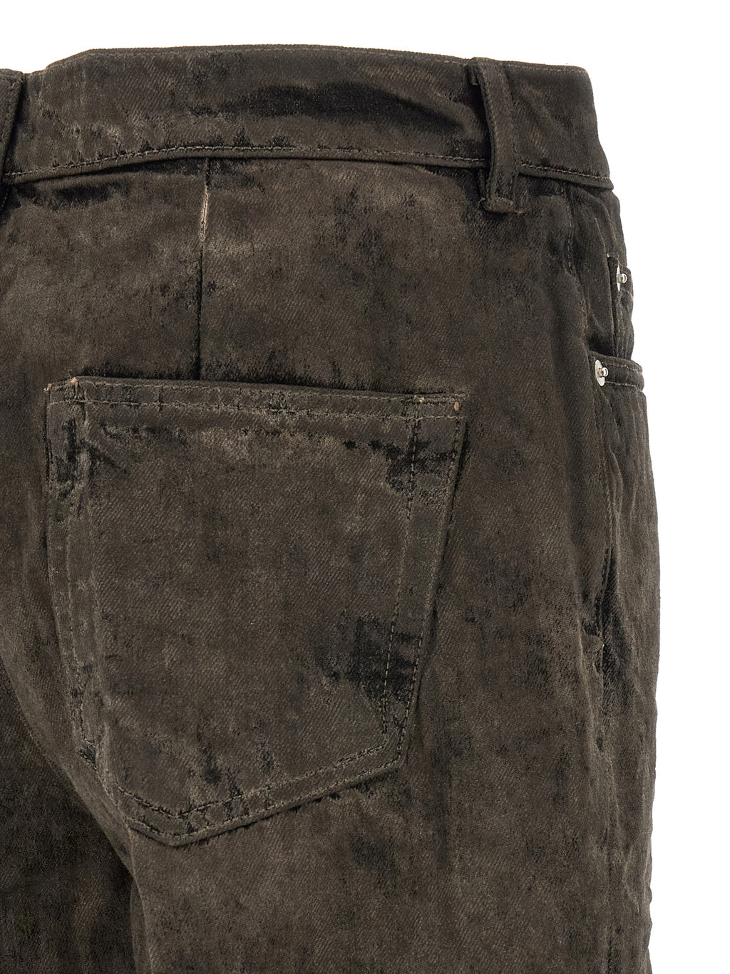 Graue Cargoshorts aus Baumwolle