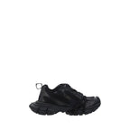 Schwarze Chunky Sneaker aus Polyurethan