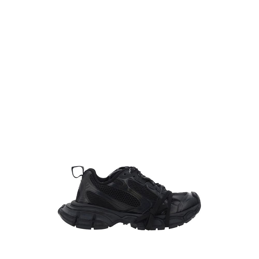 Schwarze Chunky Sneaker aus Polyurethan