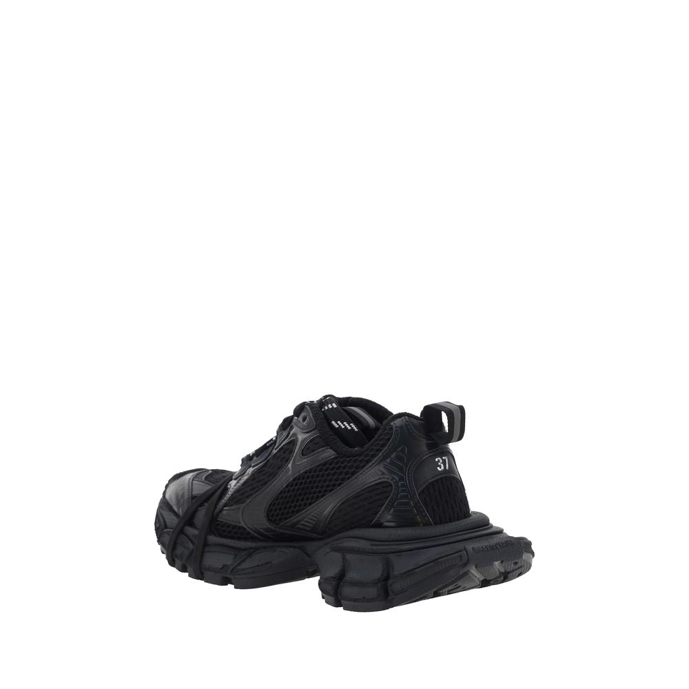 Schwarze Chunky Sneaker aus Polyurethan