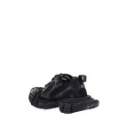 Schwarze Chunky Sneaker aus Polyurethan