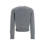 Grauer Woll Cardigan Ovis Aries