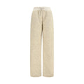 Beige Polyester Jogginghose (Sporthose)
