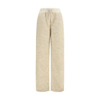 Beige Polyester Jogginghose (Sporthose)