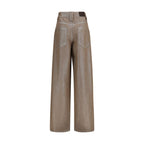 Beige Baumwolljeans Denim Brunello Cucinelli