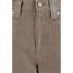Beige Baumwolljeans Denim Brunello Cucinelli