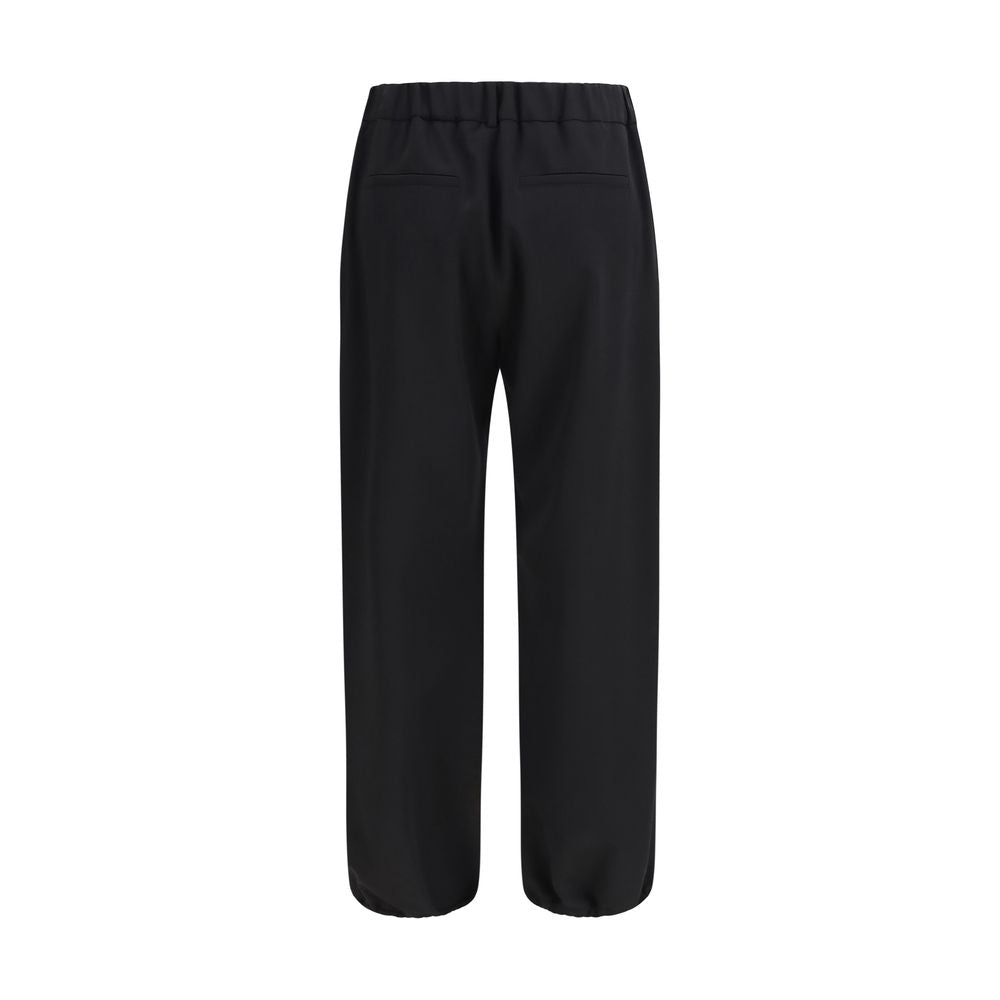 Schwarze Jogginghose aus Wolle Oves Aries (Trainingshose) Burberry