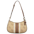 Beige Polyurethane Damen Handtasche