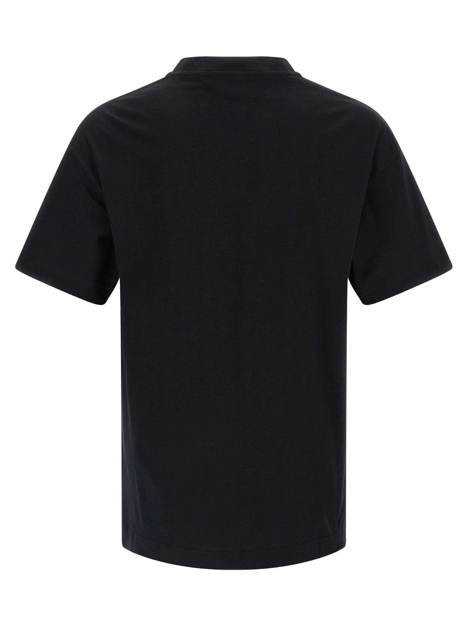Schwarzes Baumwoll-T-Shirt Palm Angels