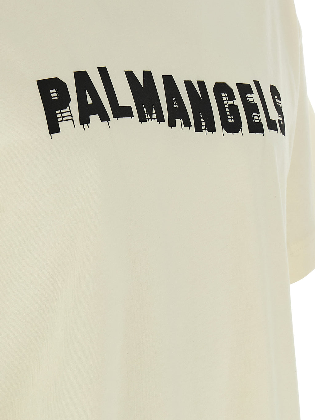 Weißes Baumwoll-T-Shirt