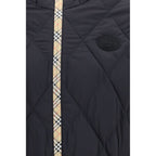 Schwarze Nylon-Shell-Jacke