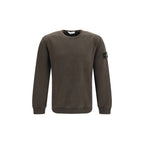Brauner Baumwoll-Sweatshirt