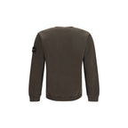 Brauner Baumwoll-Sweatshirt