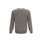 Grauer Kaschmirpullover