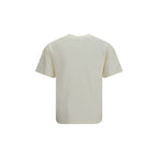 Beiges Baumwoll-T-Shirt