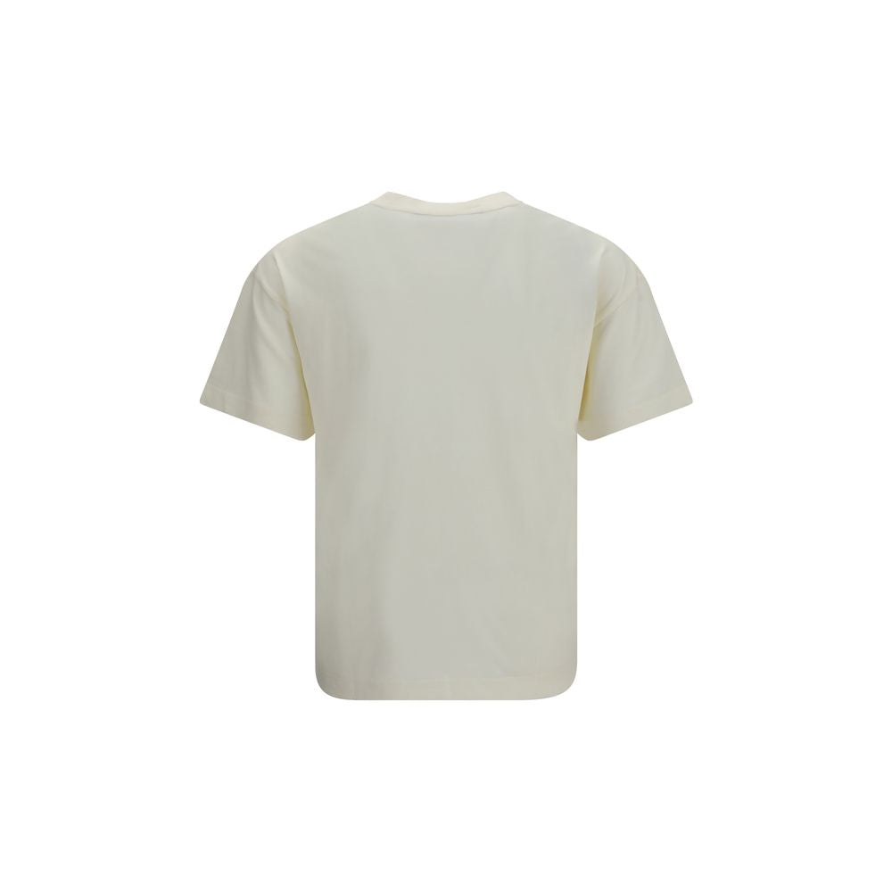 Beiges Baumwoll-T-Shirt