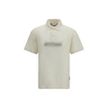 Beige Cotton Polo Shirt