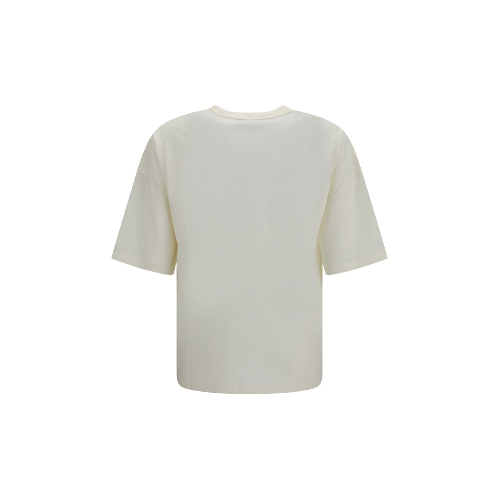 Weißes Baumwoll-T-Shirt