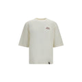 Beiges Baumwoll-T-Shirt