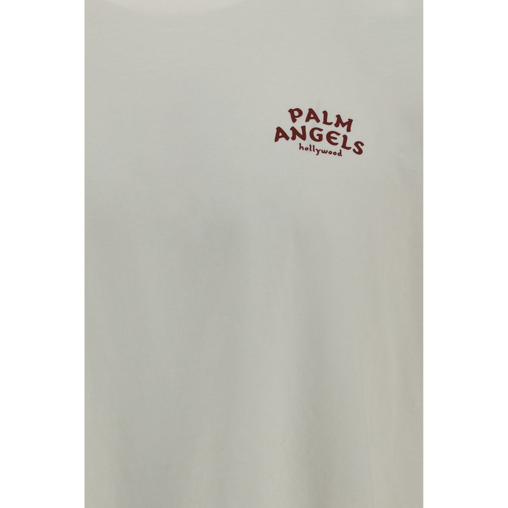 Beiges Baumwoll-T-Shirt