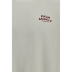Beiges Baumwoll-T-Shirt