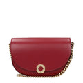 Rote Leder Schultertasche