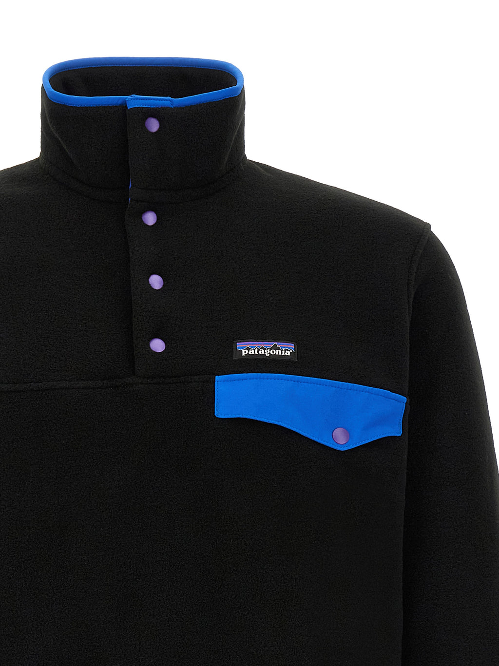 Schwarzer Cardigan aus Polyester