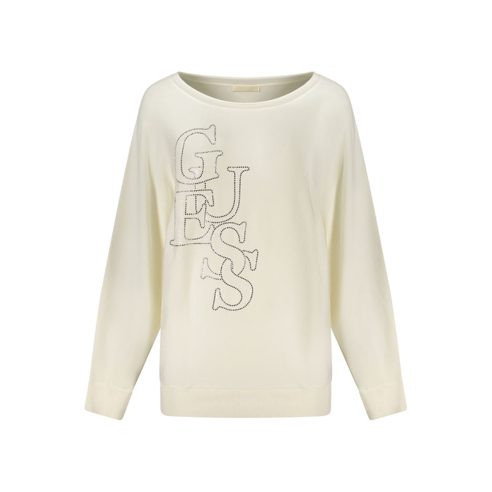 Weißer Sweatshirt aus Viskose