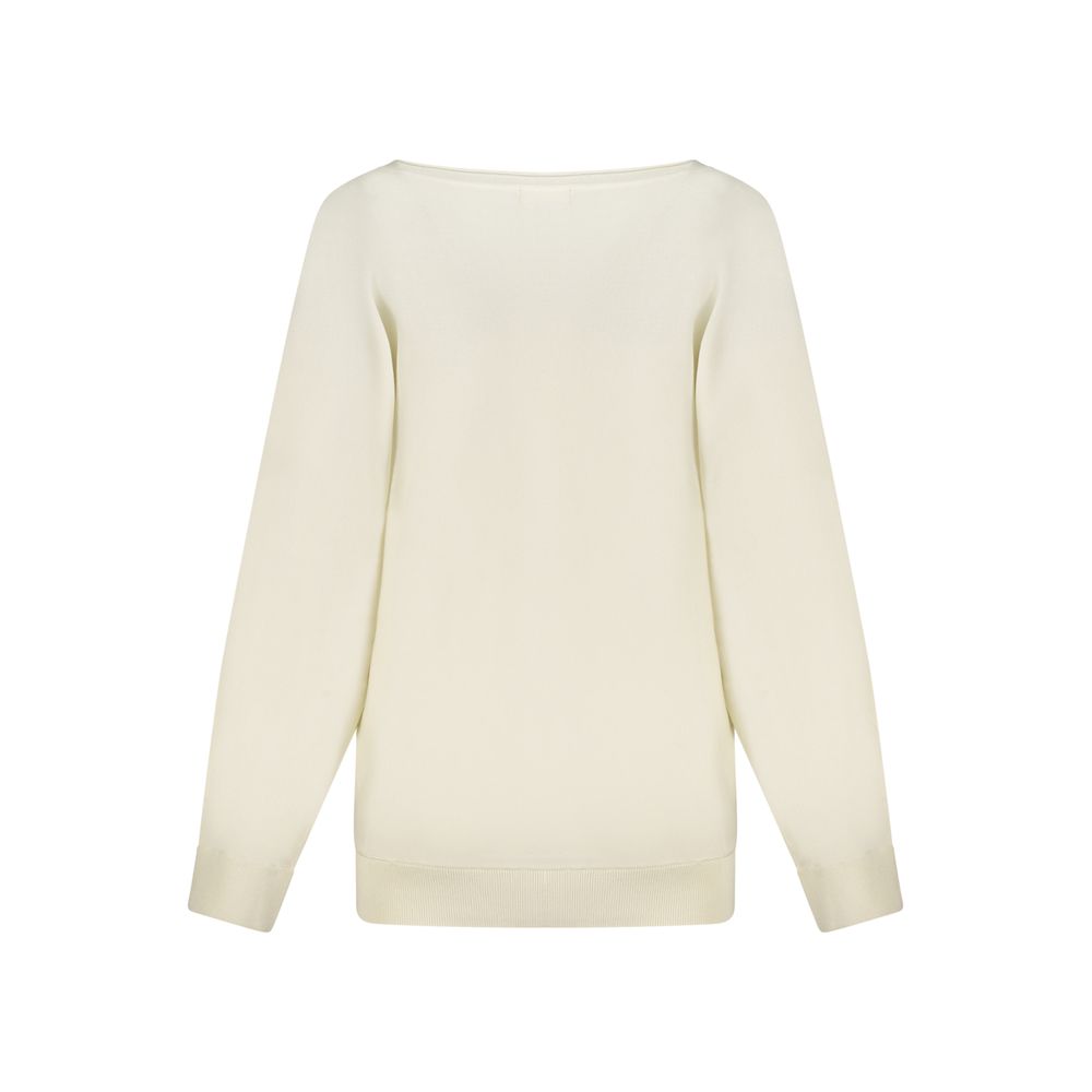 Weißer Sweatshirt aus Viskose
