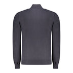 Blauer Wollcardigan