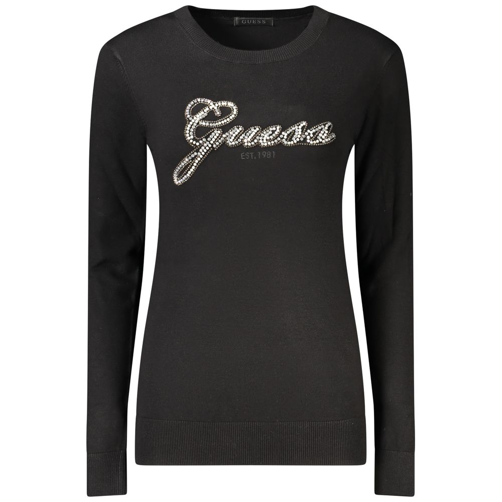 Schwarzer Sweatshirt aus Viskose