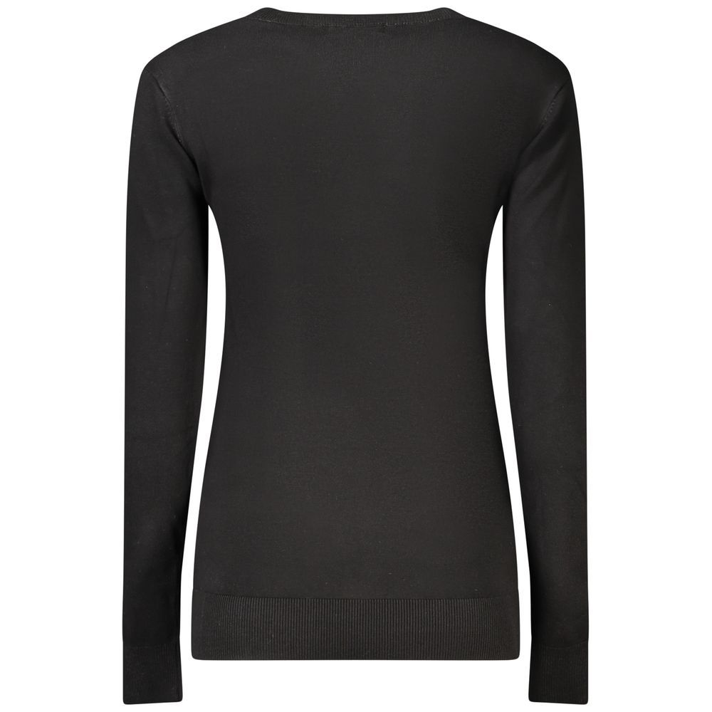 Schwarzer Sweatshirt aus Viskose
