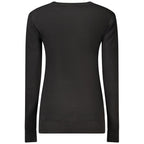 Schwarzer Sweatshirt aus Viskose