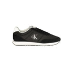 Schwarze Sneaker aus Polyester für sportliche Looks