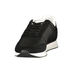 Schwarze Sneaker aus Polyester für sportliche Looks