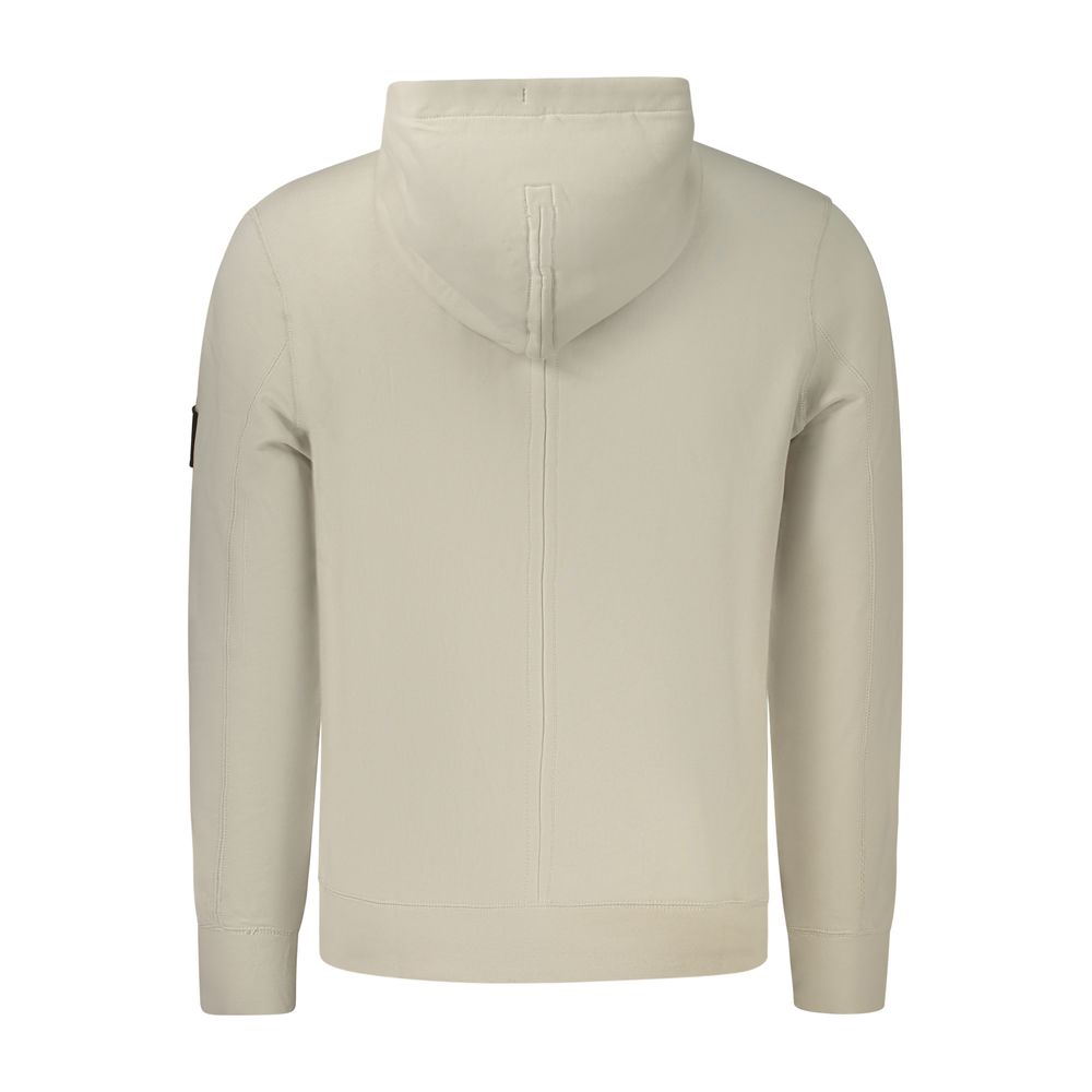 Grauer Baumwollpullover