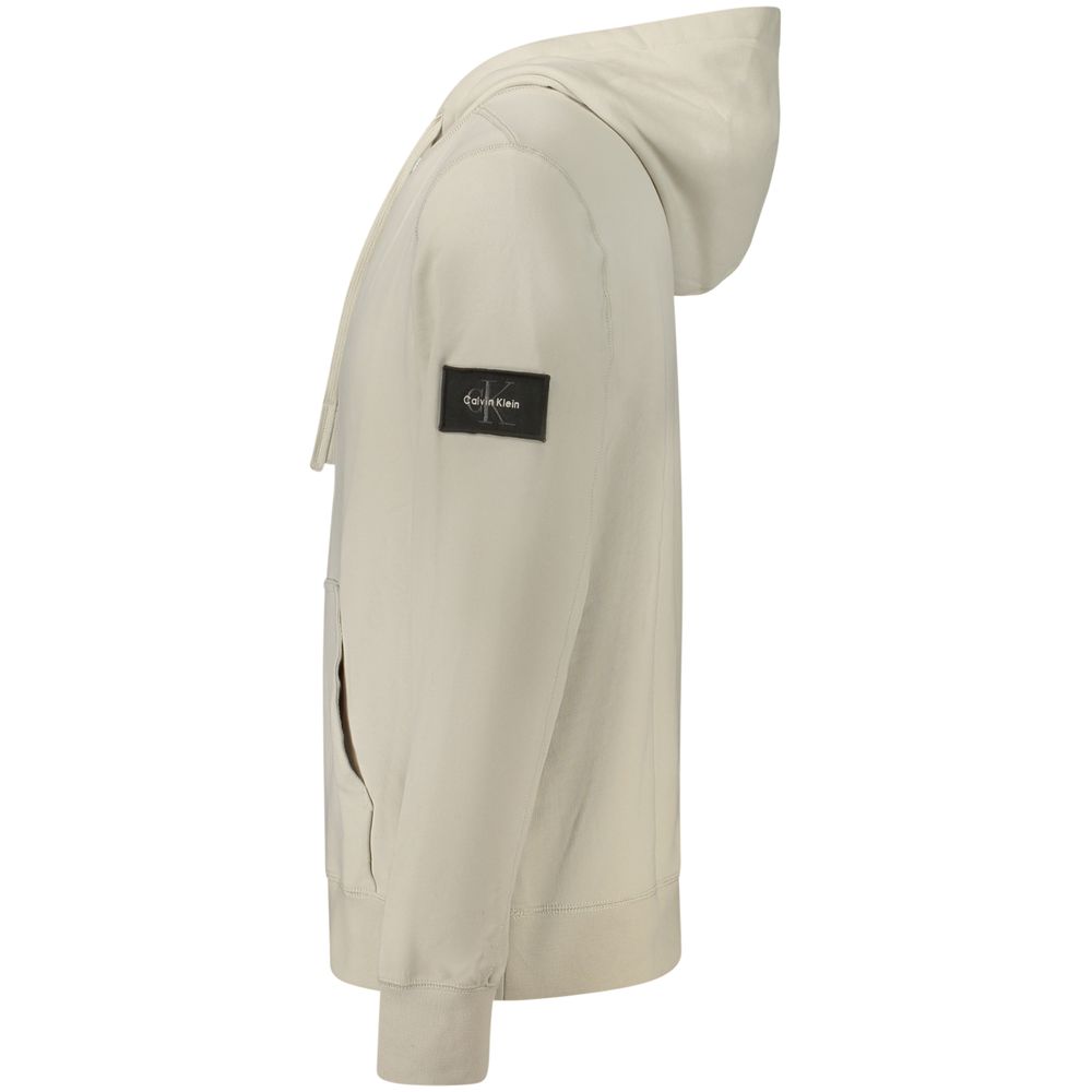 Grauer Baumwollpullover
