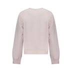 Rosa Baumwoll-Sweatshirt