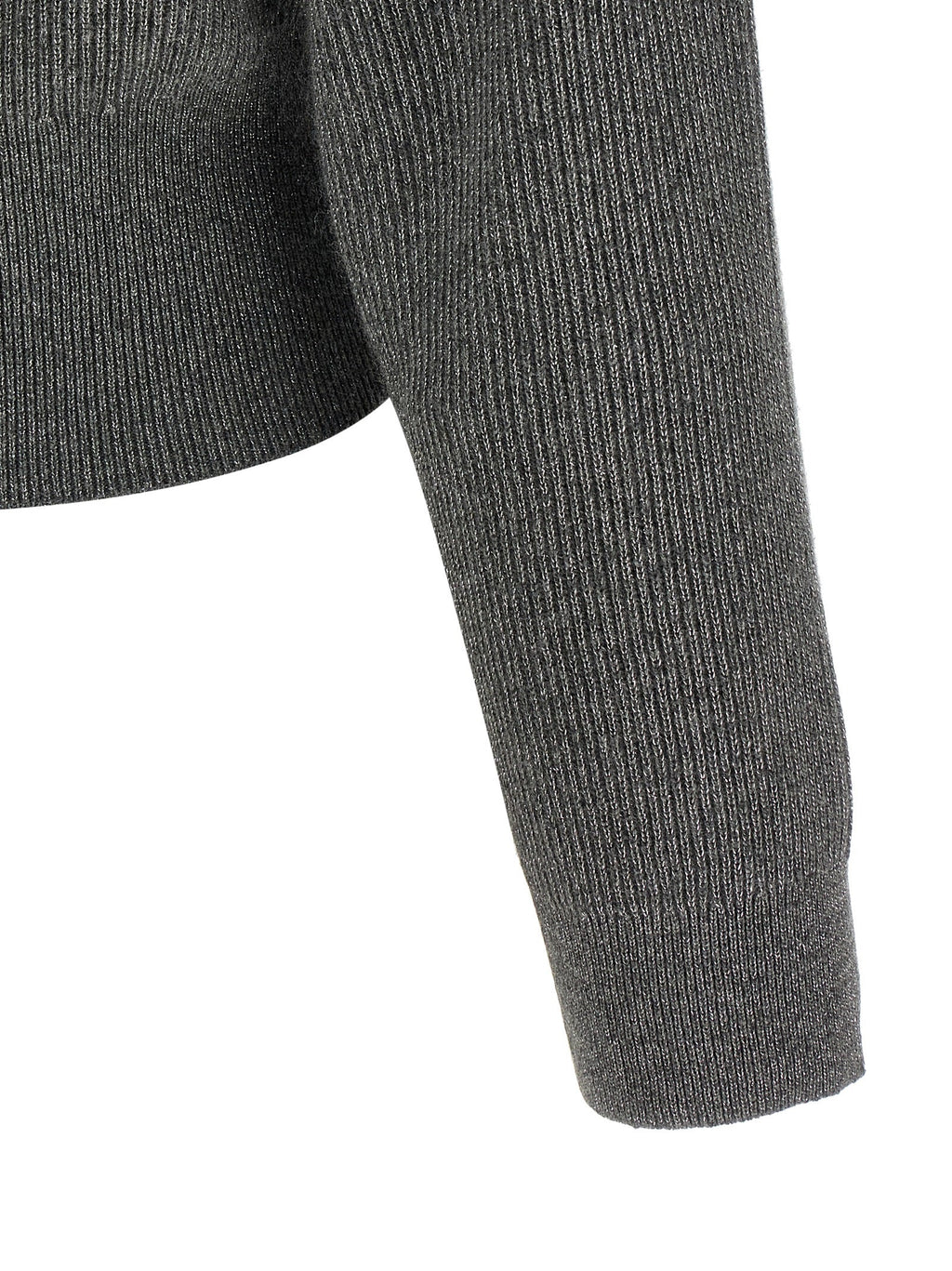 Grauer Kaschmir-Strickjacke Brunello Cucinelli