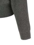 Grauer Kaschmir-Strickjacke Brunello Cucinelli