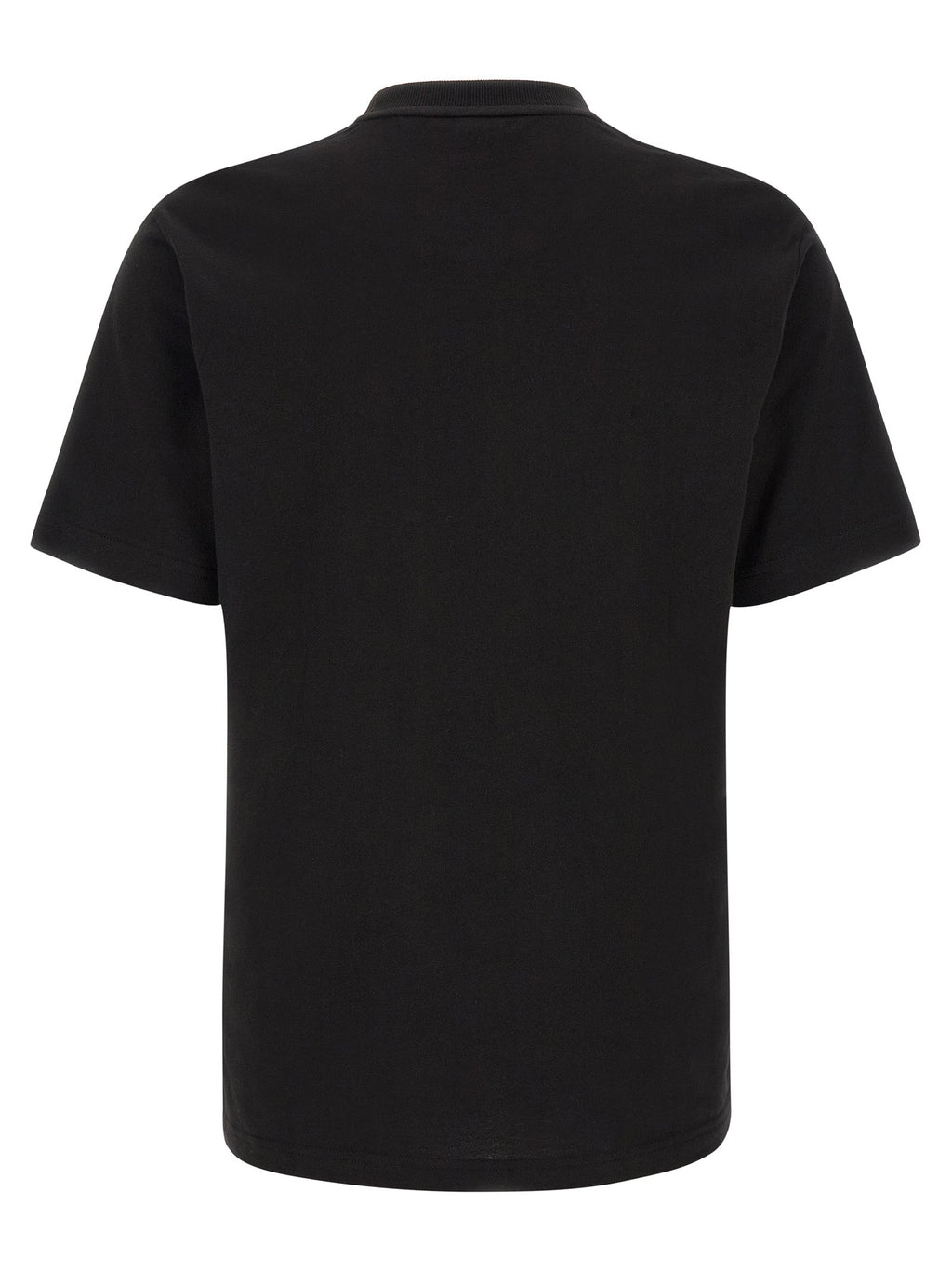 Schwarzes Baumwoll-T-Shirt Hugo Boss